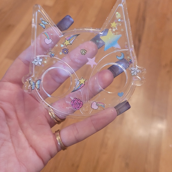 😻 Resin art CAT Self defense keychain 😻 - Picture 1 of 1